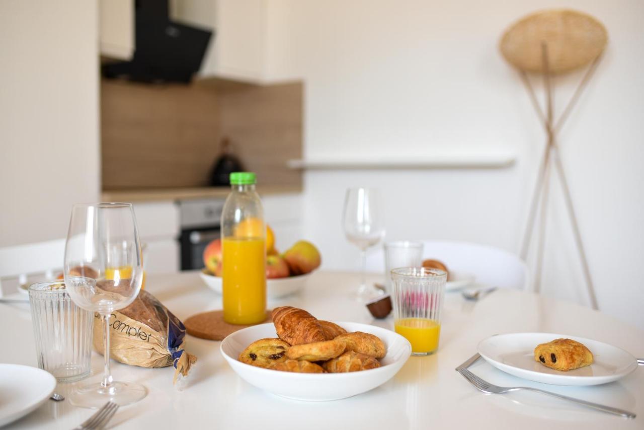 Apartamento Charmand Duplex Avec Vue Sur La Cite & Les Toits Carcasona Exterior foto